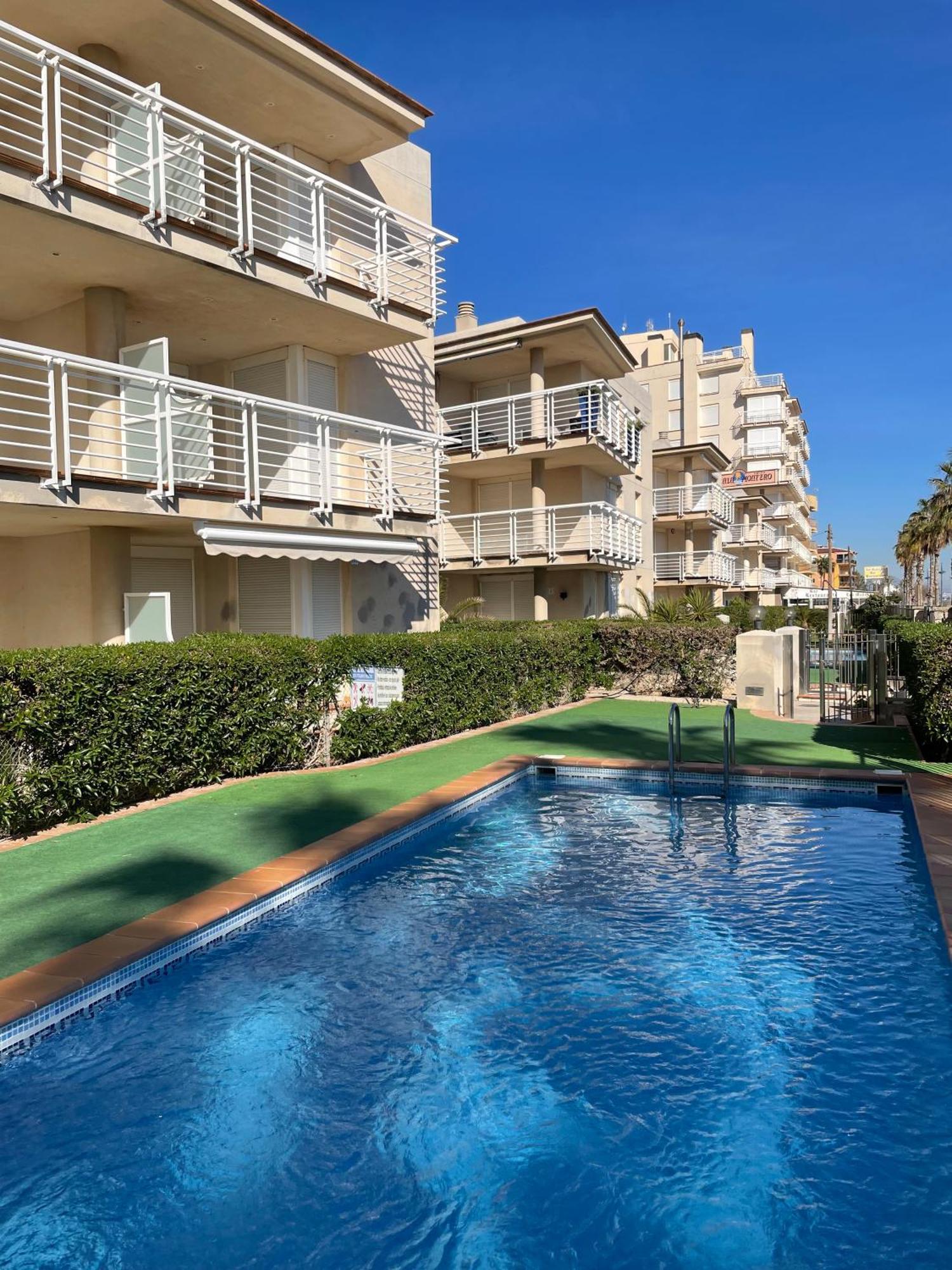 Ferienwohnung Alpen 1 - Cala Josep I 1Era Linea Peñíscola Exterior foto