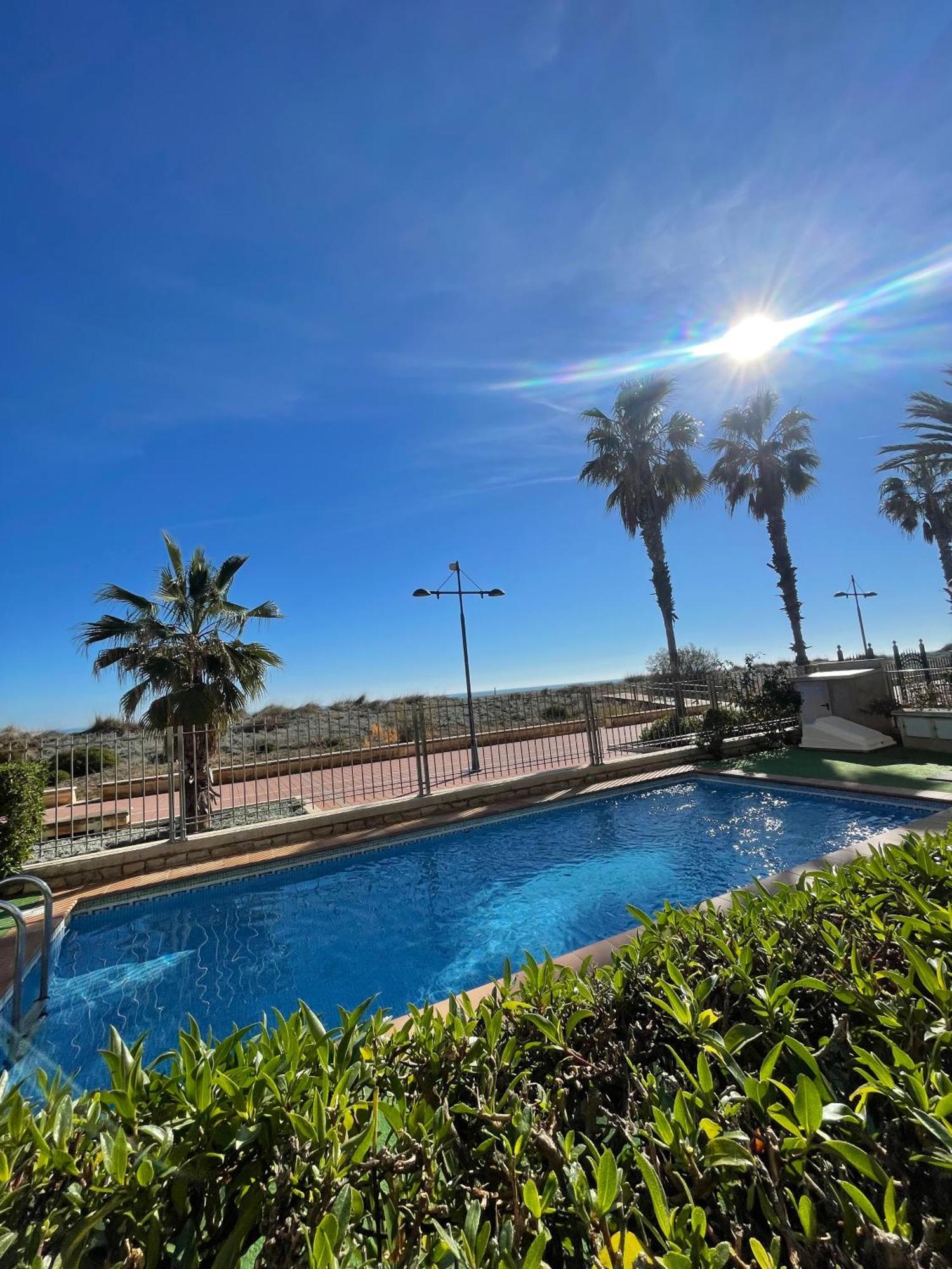 Ferienwohnung Alpen 1 - Cala Josep I 1Era Linea Peñíscola Exterior foto
