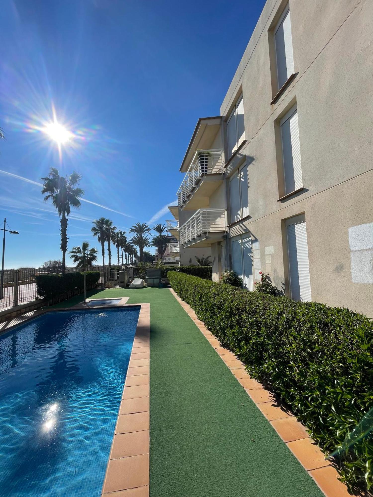 Ferienwohnung Alpen 1 - Cala Josep I 1Era Linea Peñíscola Exterior foto